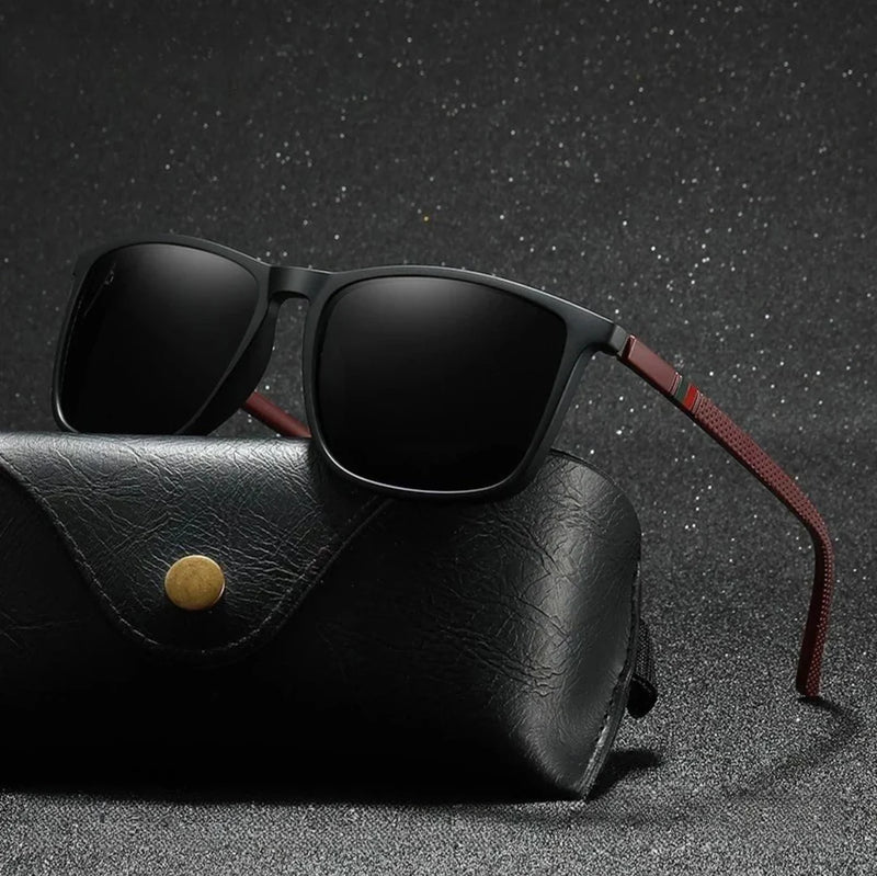 Hydrospan - Square-Frame Polarized UV Protection Sunglasses