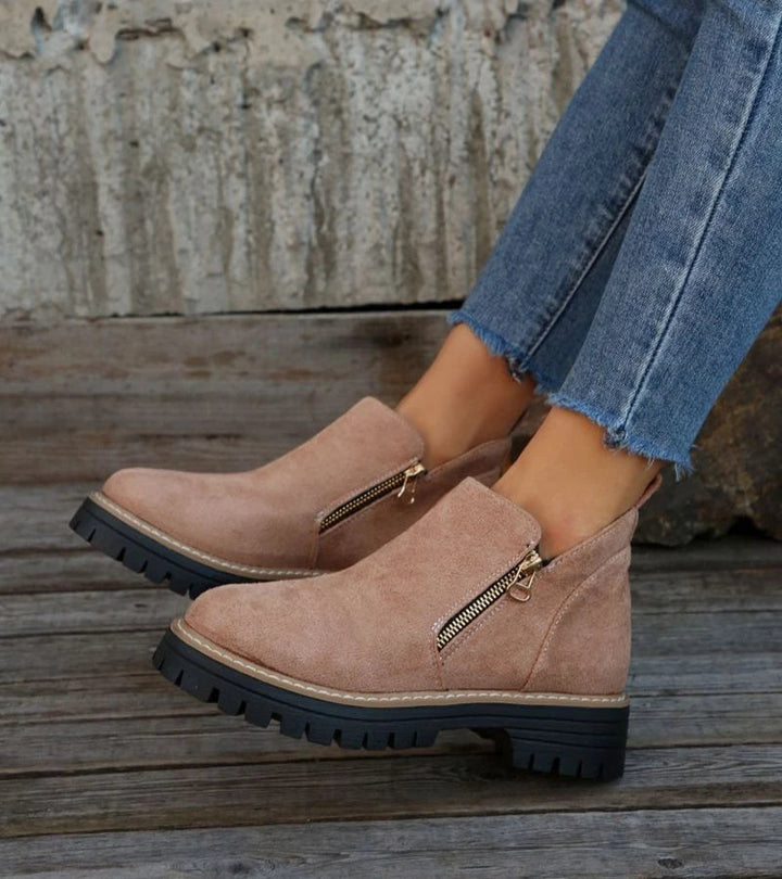 Idalisora - Orthopedic Side Zipper Boot
