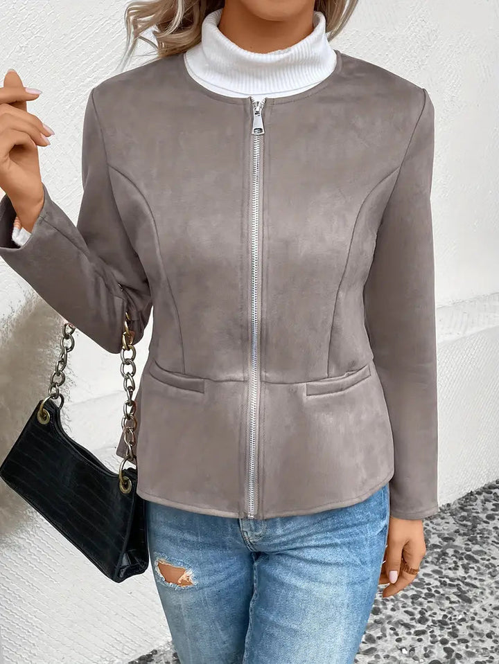 Roksana - Jacket With Zipper
