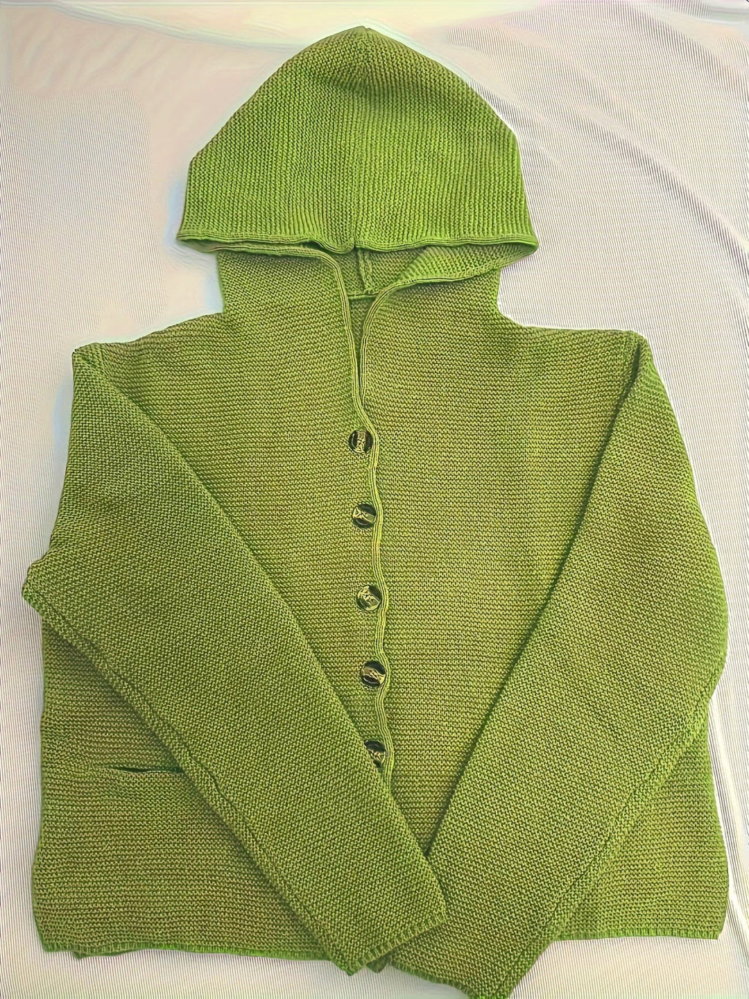 Marisolicia - Long Sleeve Knitted Cardigan