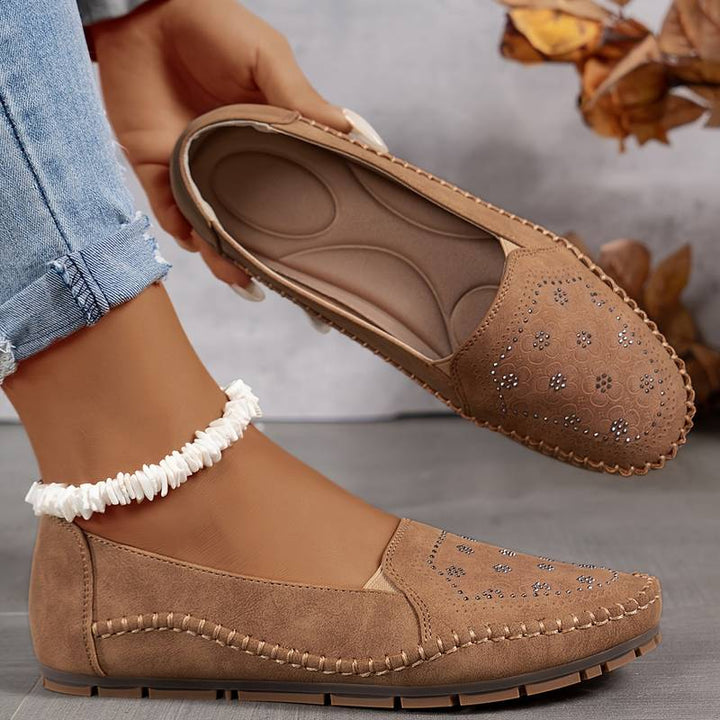 Orital - Vintage Stitched Soft Loafers