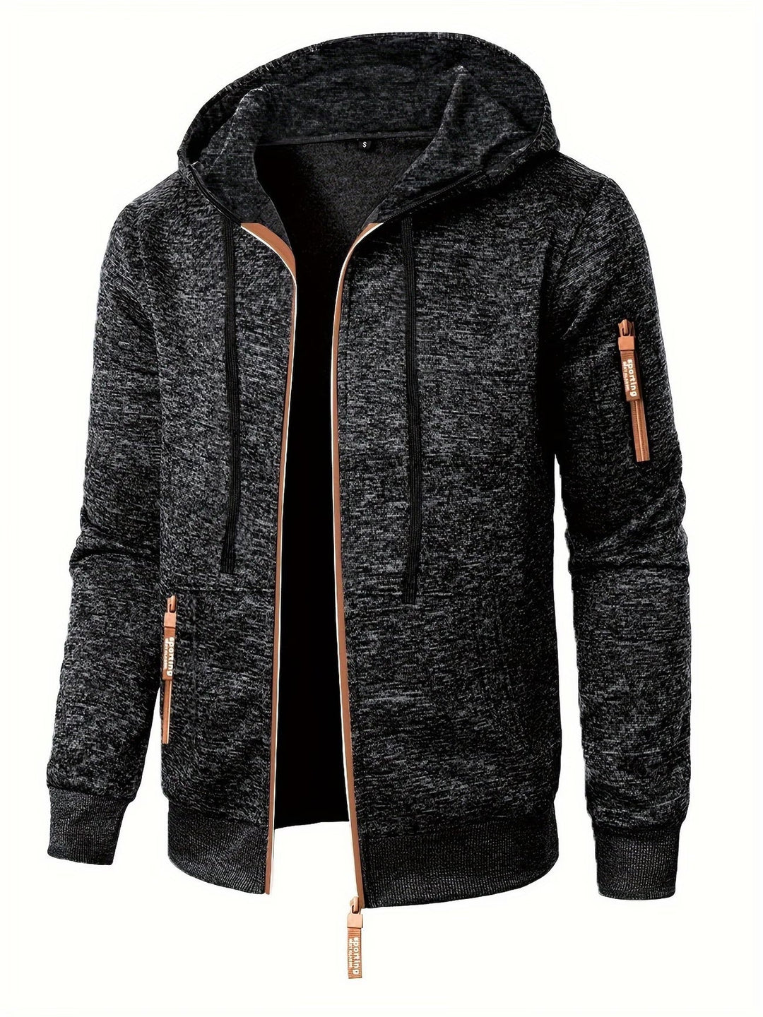Axiomcraft - Long Sleeve Zip-Up Hoodie