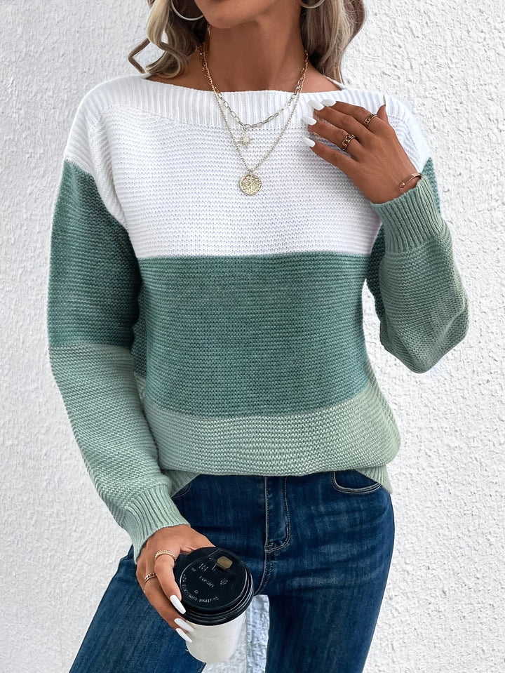 Althenuxa - Elegant Long Sleeve Sweater