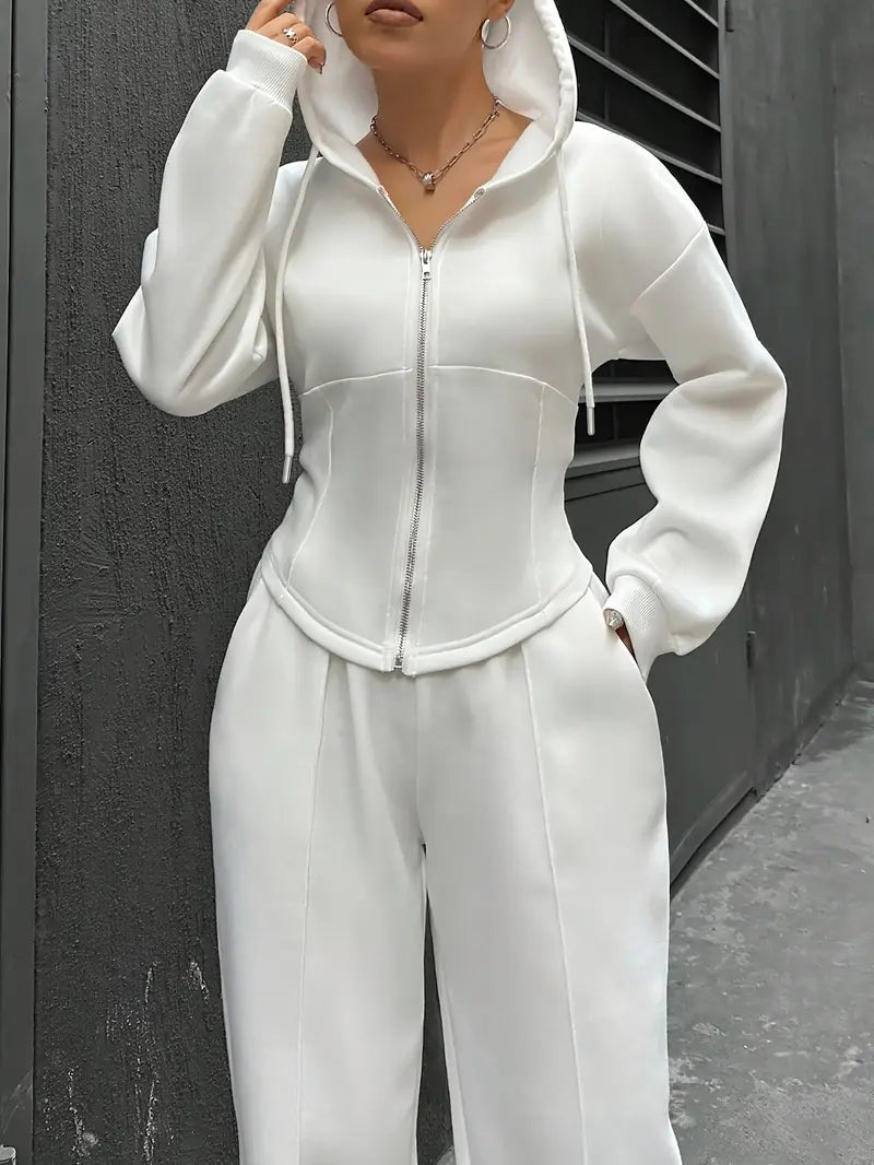 Nanci - Casual Long Sleeve Two Piece Set