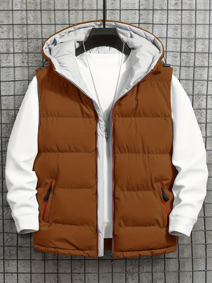 Zeafugrip - Sleeveless Vest With Zippered Pockets
