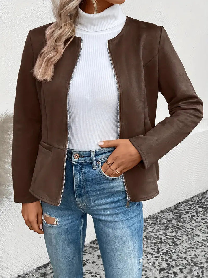 Roksana - Jacket With Zipper