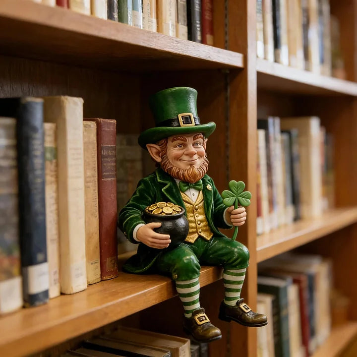 IrishFortune - St. Patrick’s Day Leprechaun Decorative Figurine