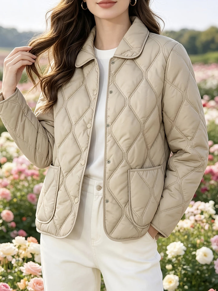 Amalavida - Elegant and Chic Loose Fit Padded Jacket