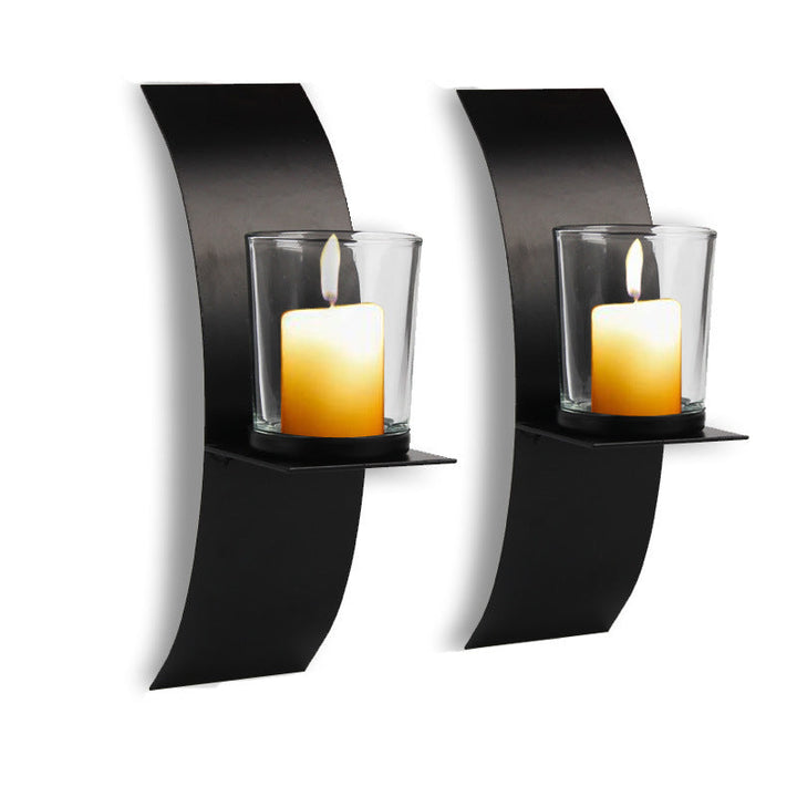 LumiSconce - 2pcs Wall Sconce Candle Holder
