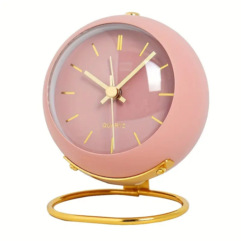 NordAura - Silent Nordic-Inspired Desk Clock For Home Decor