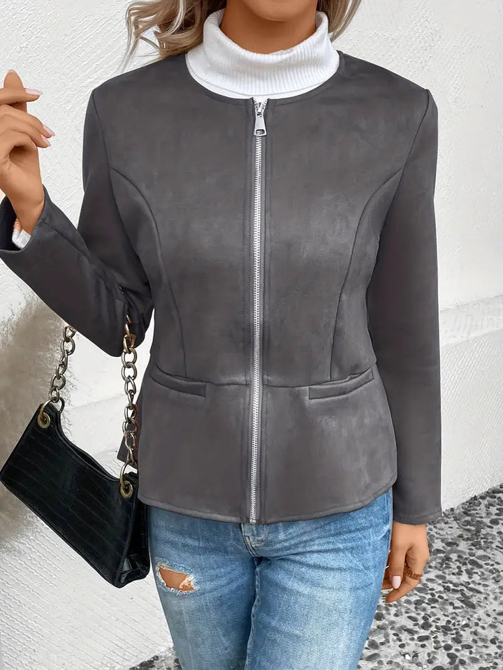 Roksana - Jacket With Zipper