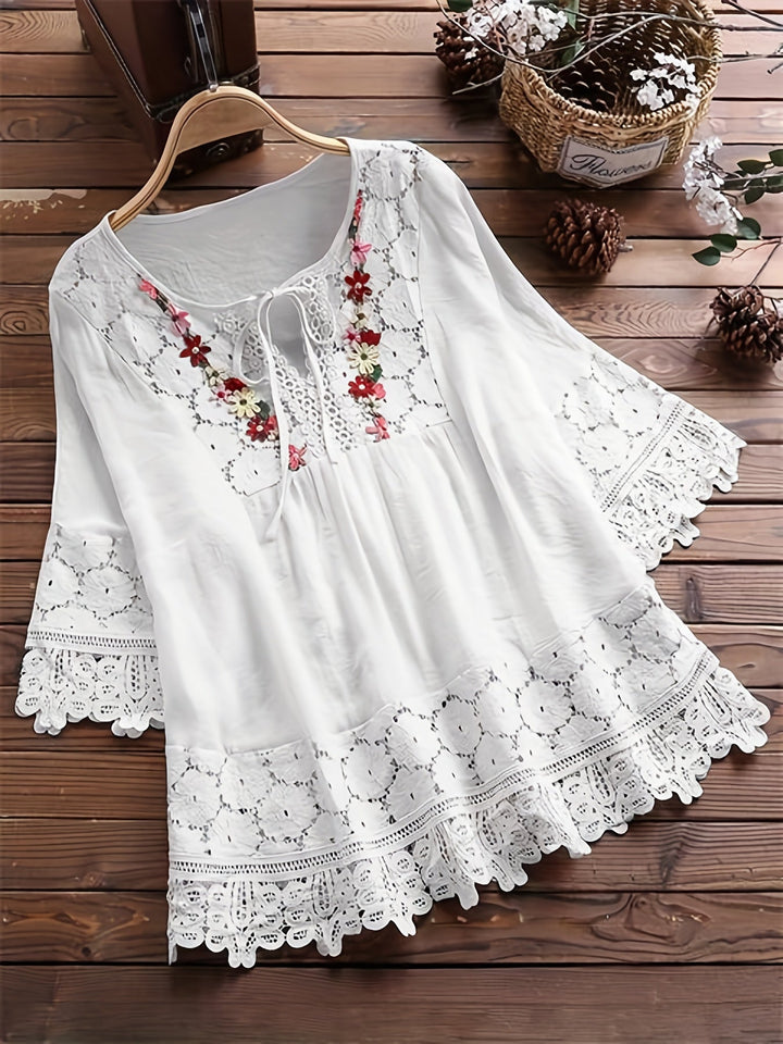 Esmeralda - Elegance Lace Blouse