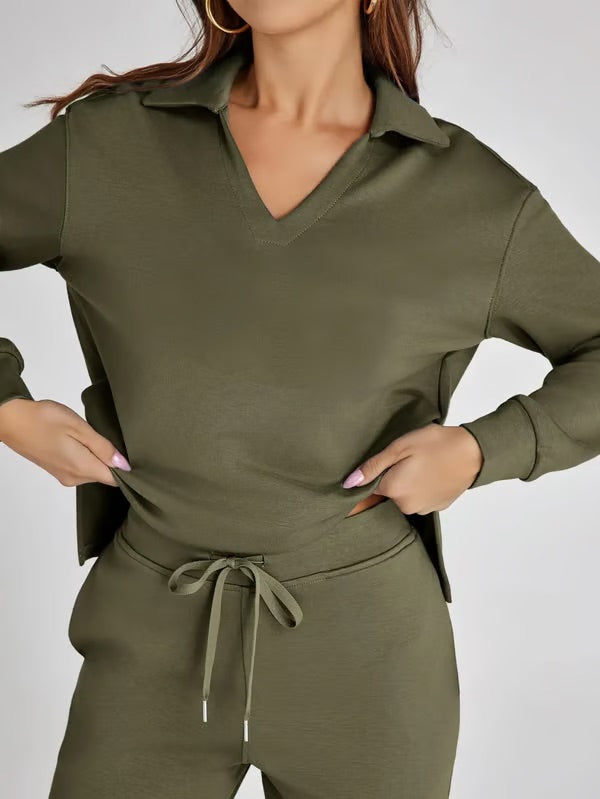 Nivetha - Long Sleeve 2 Piece Set