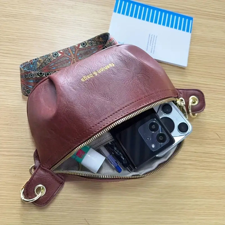 Jasleen - Wide Strap Shoulder Bag