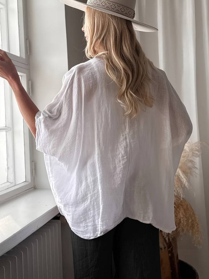 Winnie - Bohemian Blouse With Loose Sleeve