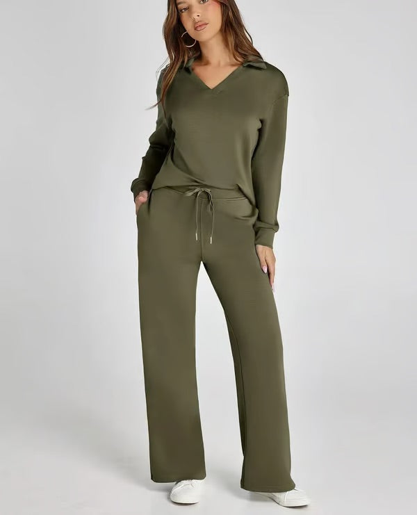 Nivetha - Long Sleeve 2 Piece Set