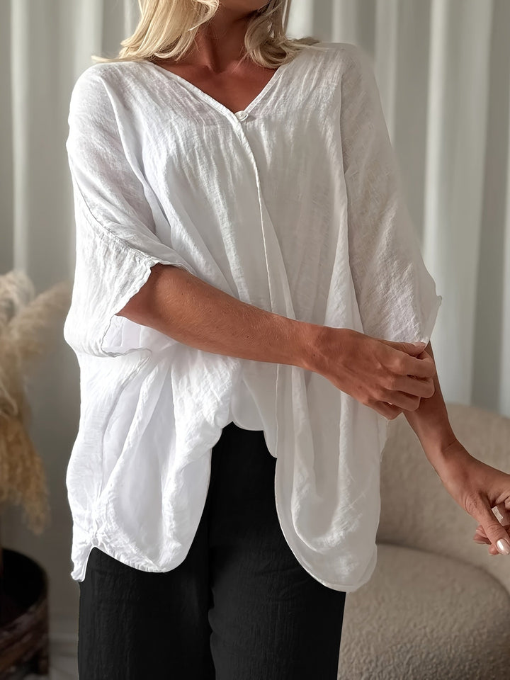 Vivioia - Bohemian Blouse With Loose Sleeve