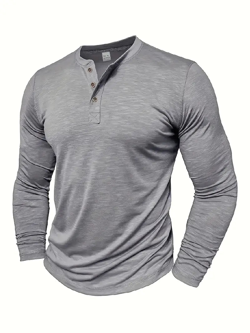 Randell - Casual Long Sleeve T-Shirt