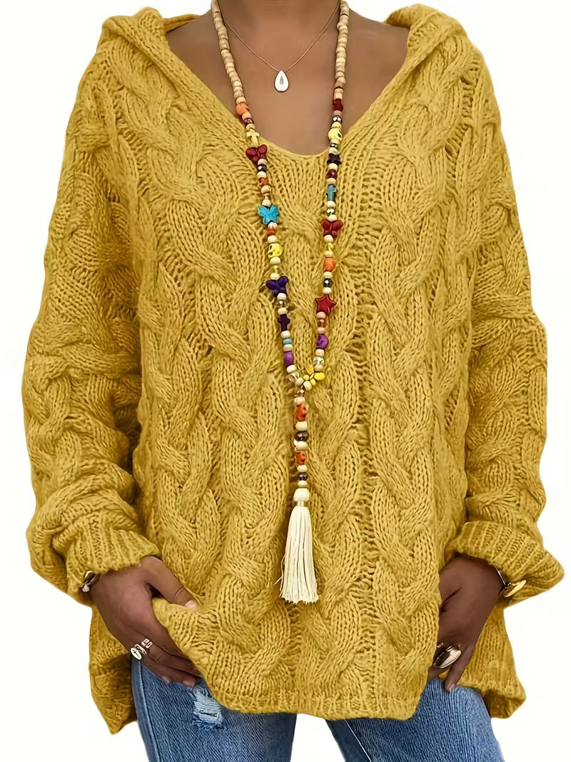 Hailee - Casual Long Sleeve Knitted Sweater