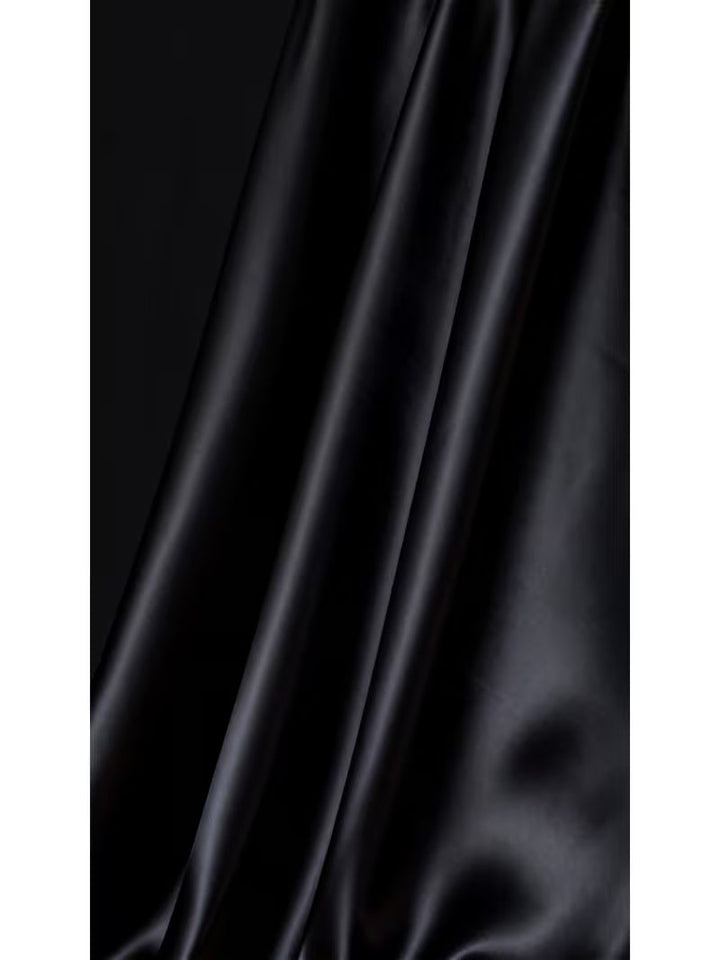Avelea - Satin Square Neck Button Top