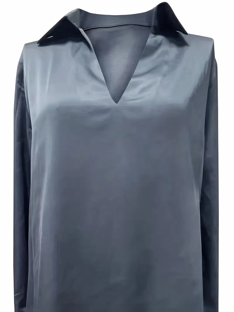 Nadene - Premium V-Neck Blouse