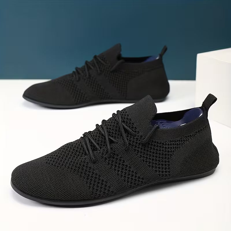 Stratoszone - Breathable Knit Lace-Up Shoes