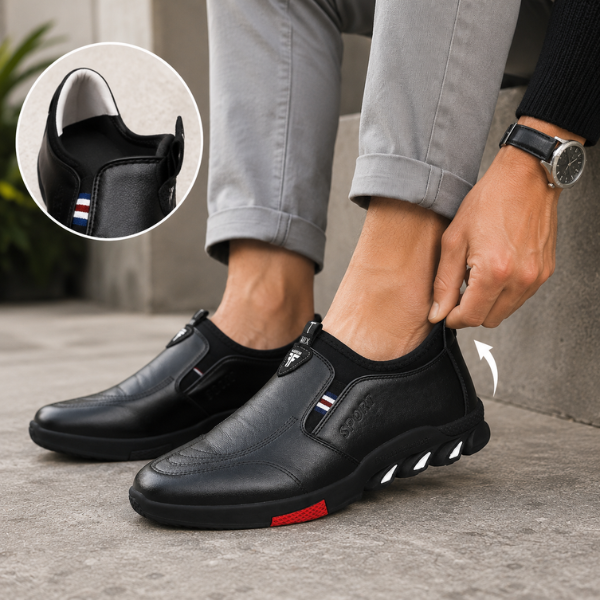 Raffan - Elegant Slip On Leather Shoes