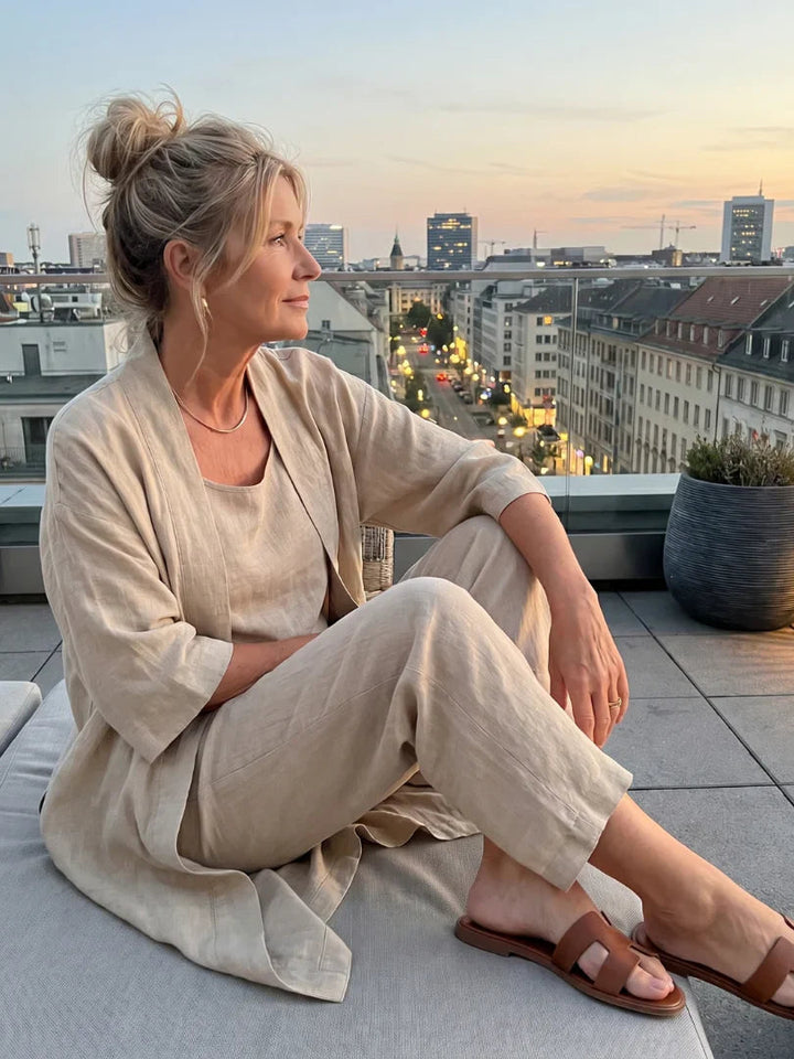 Amberley - Lightweight Linen Two Piece Set