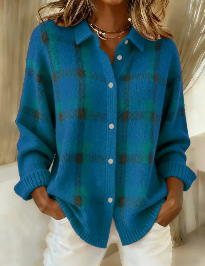 Caelea - Comfort Long Sleeve Cardigan