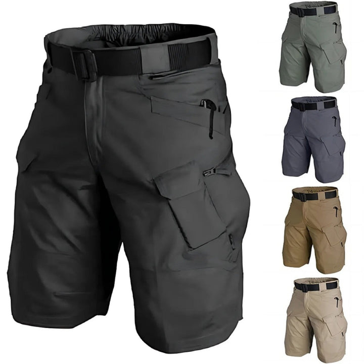 Kazuya - Cargo Shorts With 7 Pockets + Free Belt