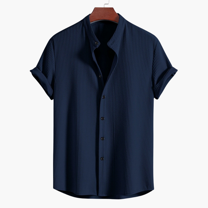 Geoffrey - Stand Up Collar Shirt