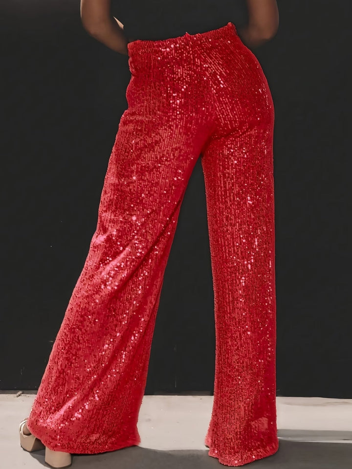 Tnora - Wide Leg High Waist Trouser