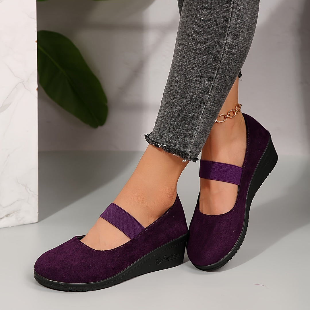 Amelia - Elegant Single Strap Shoes