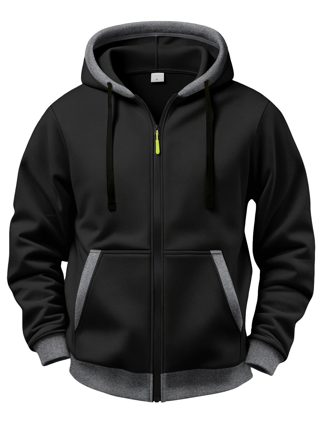 Fiothyview - Casual Long Sleeve Winter Hooded With Zipper