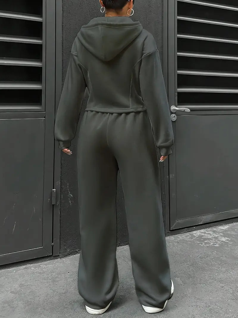 Nanci - Casual Long Sleeve Two Piece Set