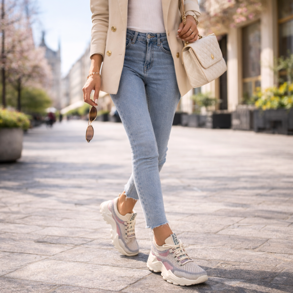 Annelien - Comfortable Knitted Sneakers