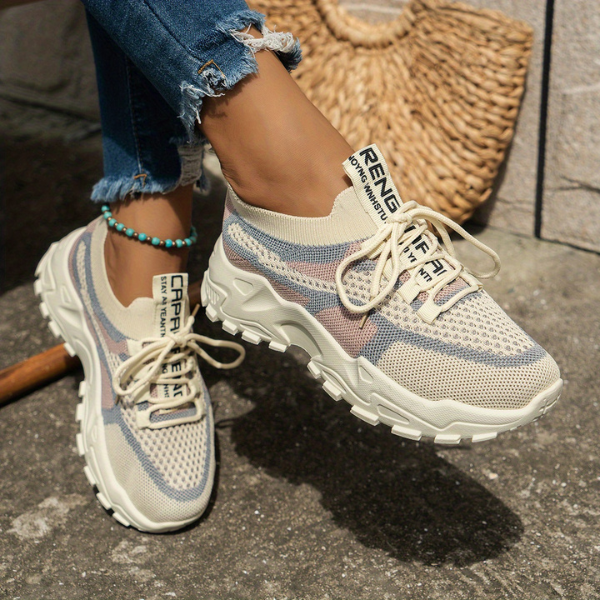 Shukeaflow - Comfortable Knitted Sneakers