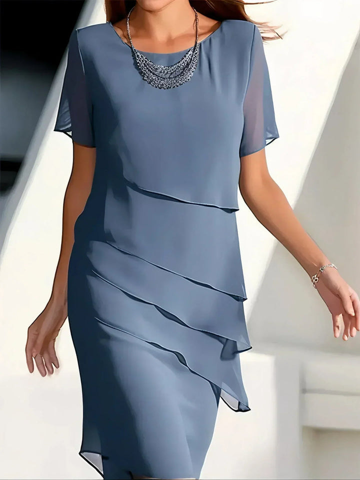 Albane - Cross Border Chiffon Dress