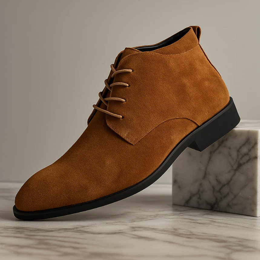 Ngidi - Suede Lace Up Ankle Boots