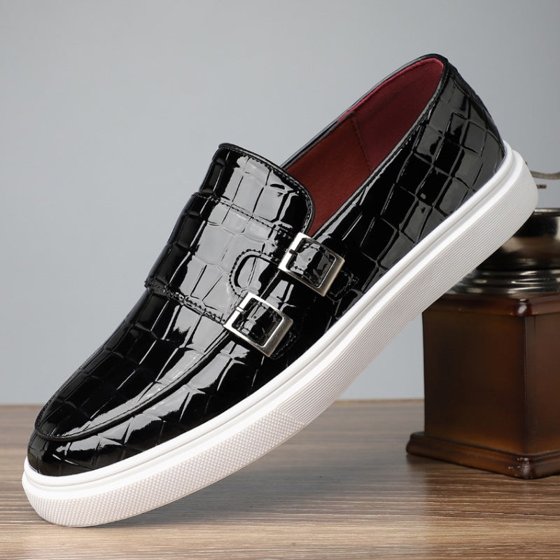 Valik - Crocodile Pattern Loafer