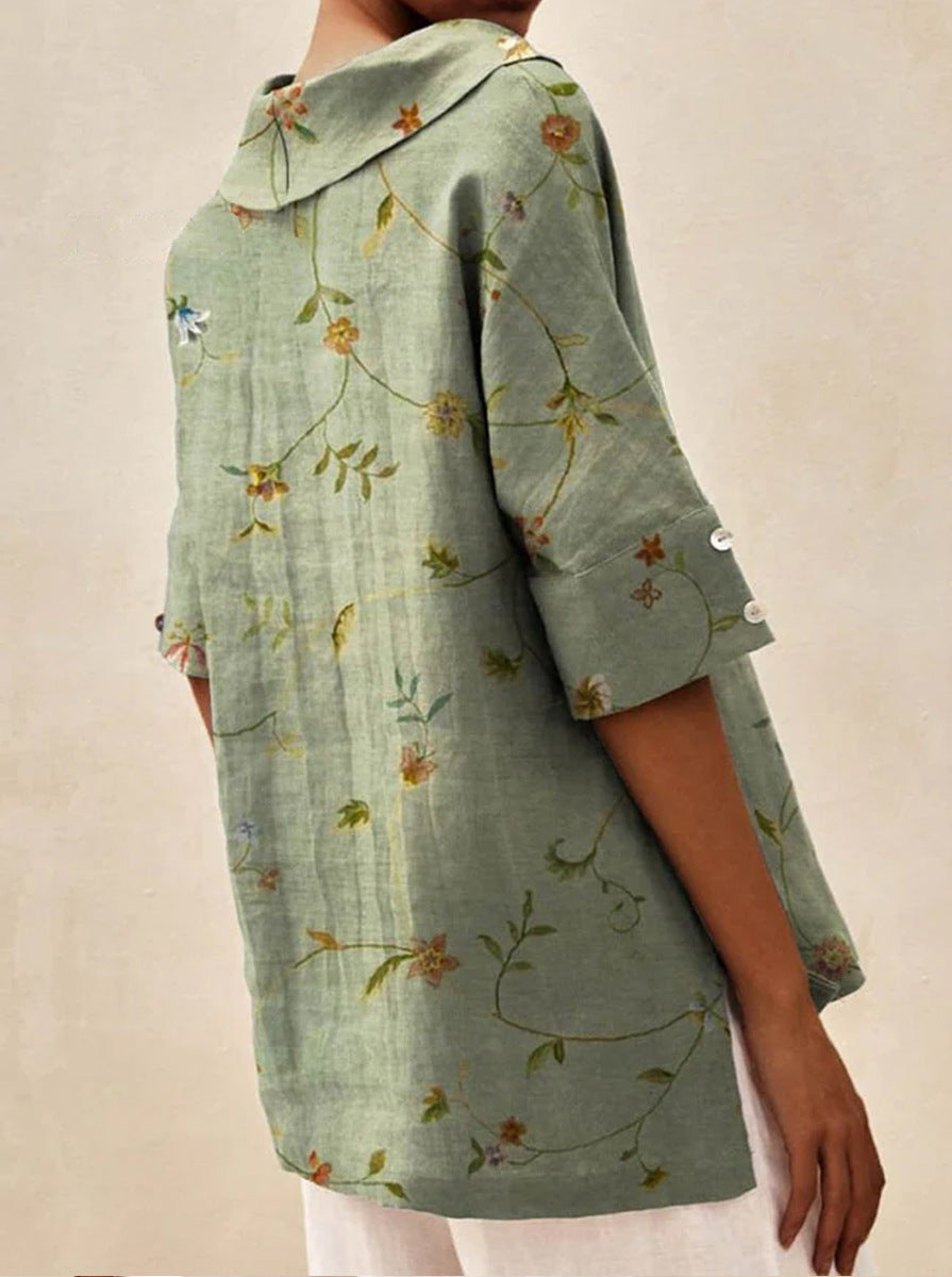 Lisianne - Summer Floral Top