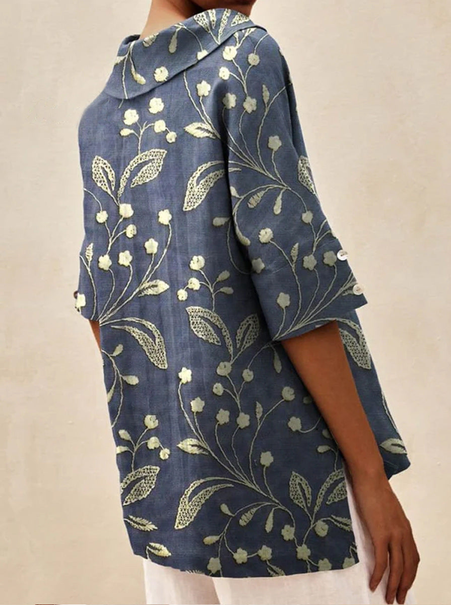 Lisianne - Summer Floral Top