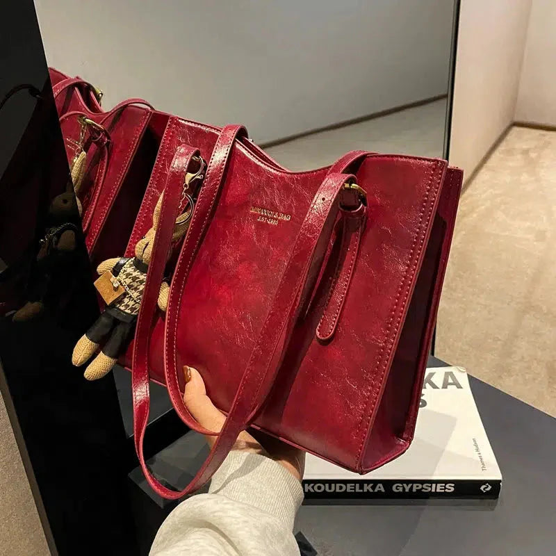 Lavina - Vintage Leather Shoulder Bag