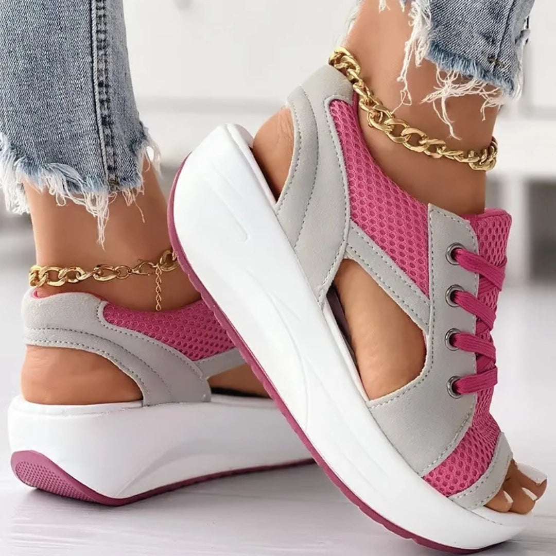 Nayeli - Casual Lace Up Sandal