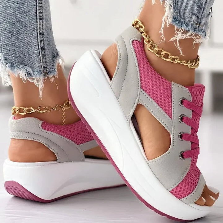 Nayeli - Casual Lace Up Sandal