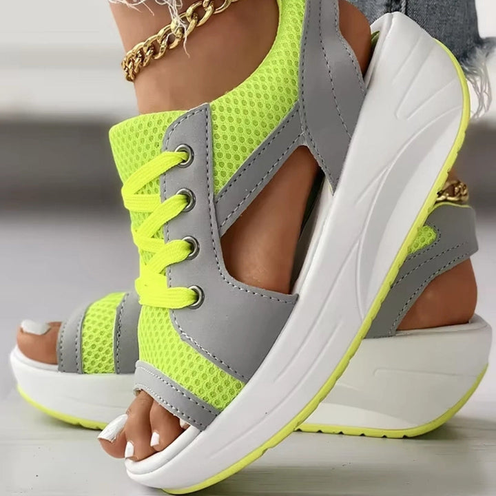 Nayeli - Casual Lace Up Sandal