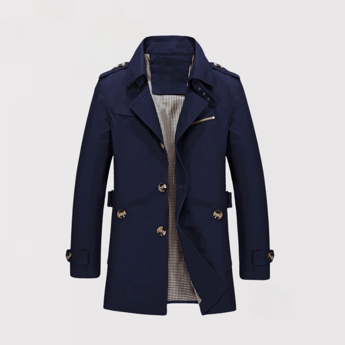 Crick - Casual Windbreaker Trench Coat