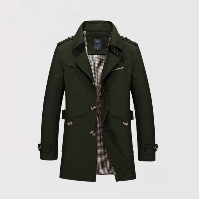 Crick - Casual Windbreaker Trench Coat