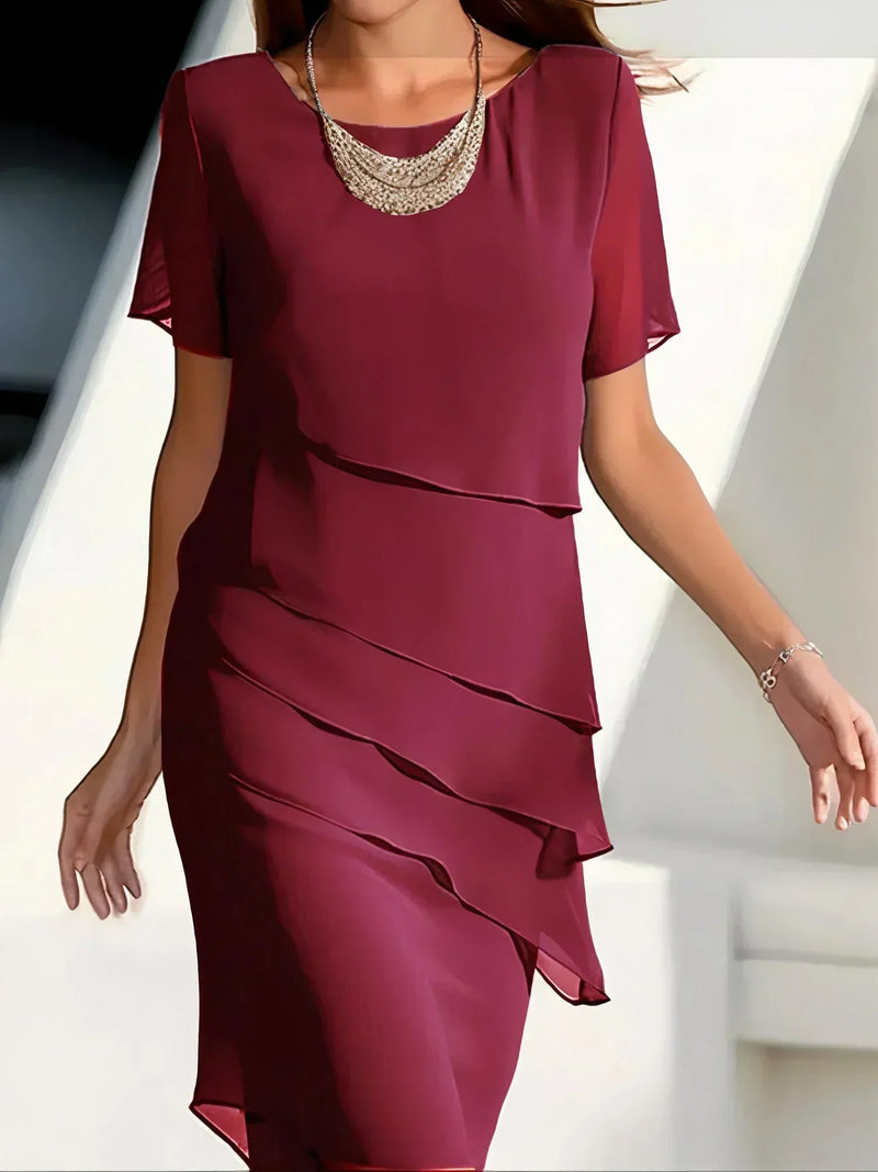 Albane - Cross Border Chiffon Dress