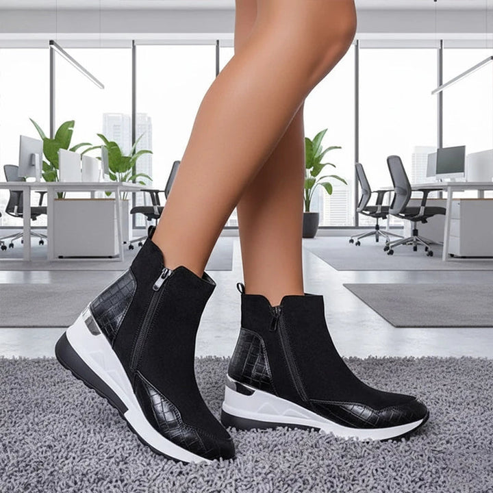 Niniane - Orthopedic Ankle Boot With Side Zip